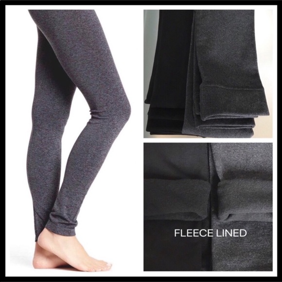 TIMBERLAND 2 FLEECE LINED LEGGINGS TIGHTS A2C - Picture 8 of 16
